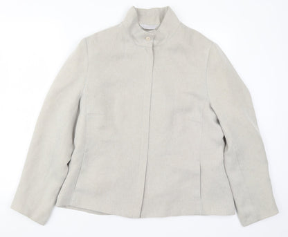 Womens UK Size 16 Preworn Grey Jacket