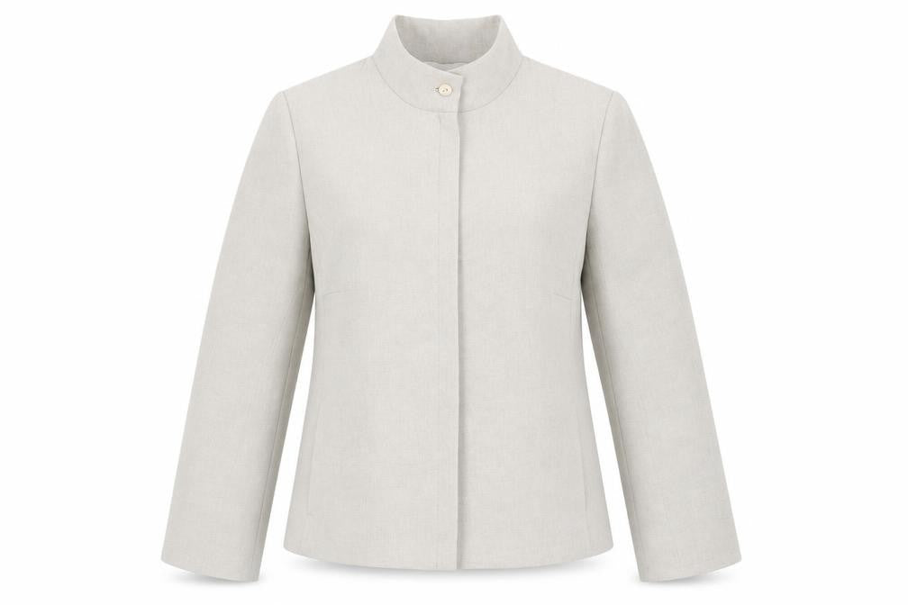Womens UK Size 16 Preworn Grey Jacket