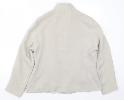 Womens UK Size 16 Preworn Grey Jacket