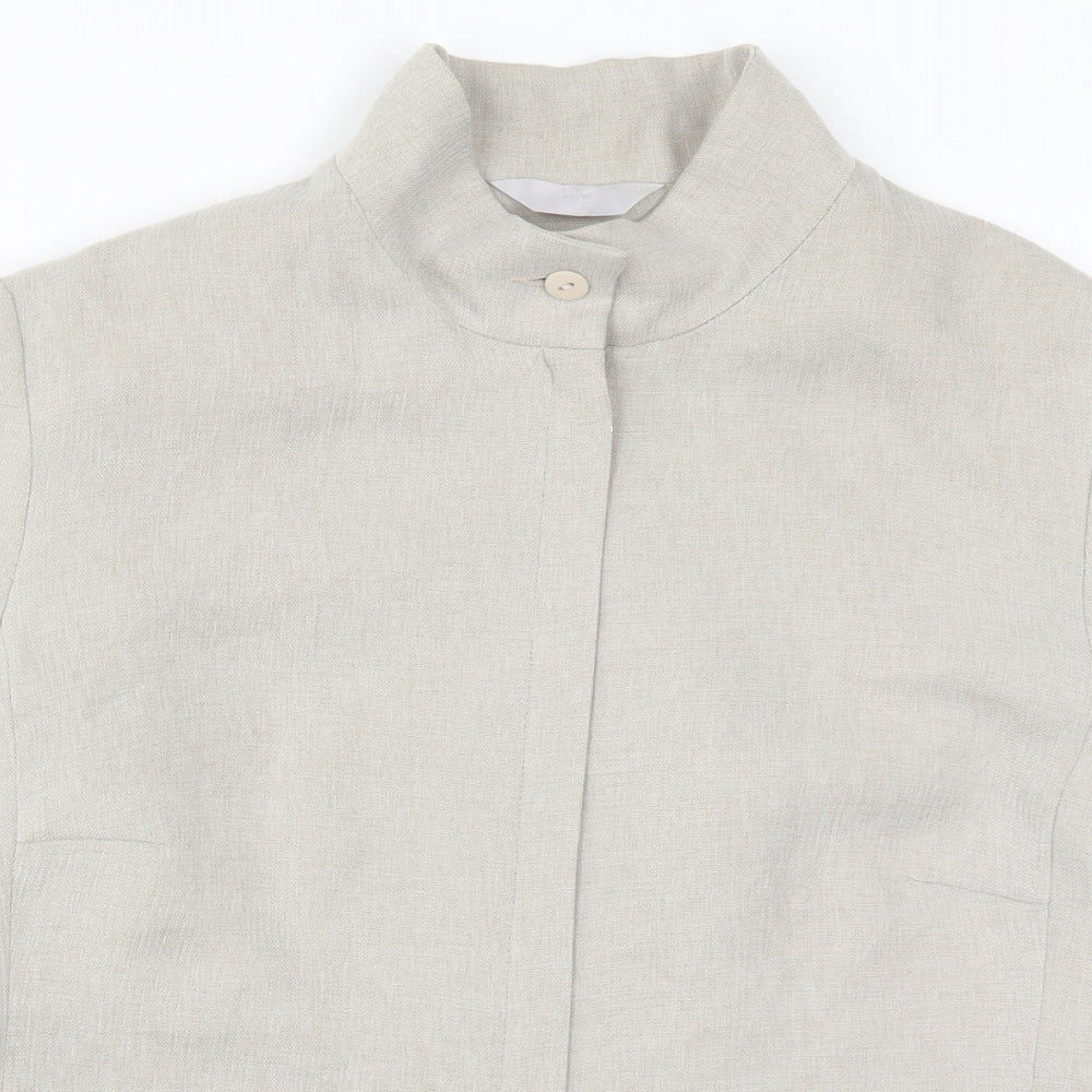 Womens UK Size 16 Preworn Grey Jacket