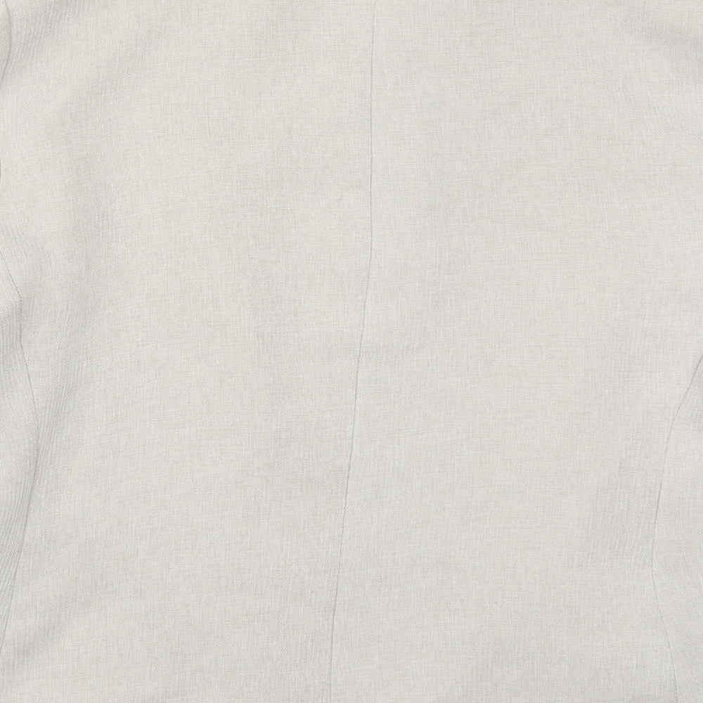 Womens UK Size 16 Preworn Grey Jacket