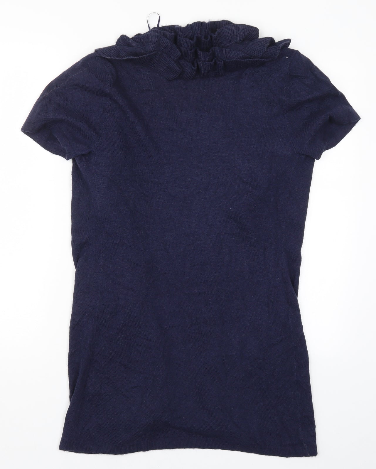 Womens UK Size 8 Marks and Spencer Blue Cardigan Jumper