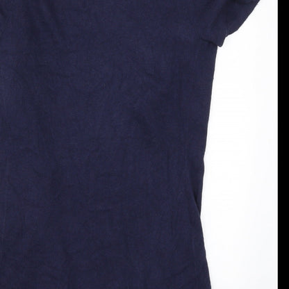 Womens UK Size 8 Marks and Spencer Blue Cardigan Jumper
