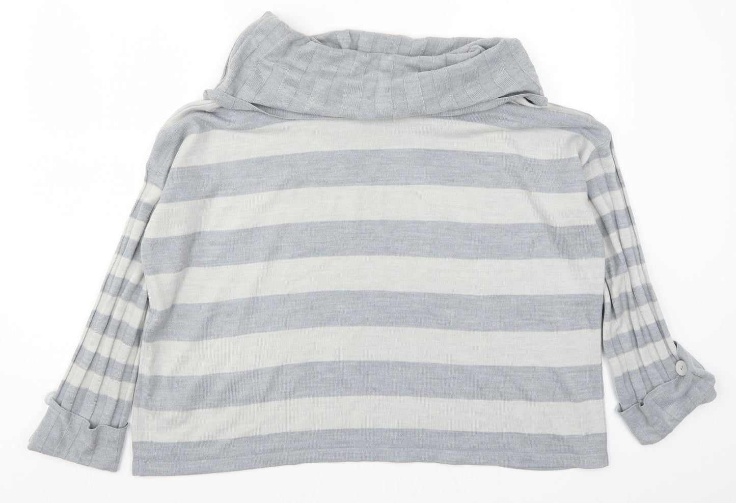 Womens UK Size 12 Per Una Grey Pullover Jumper