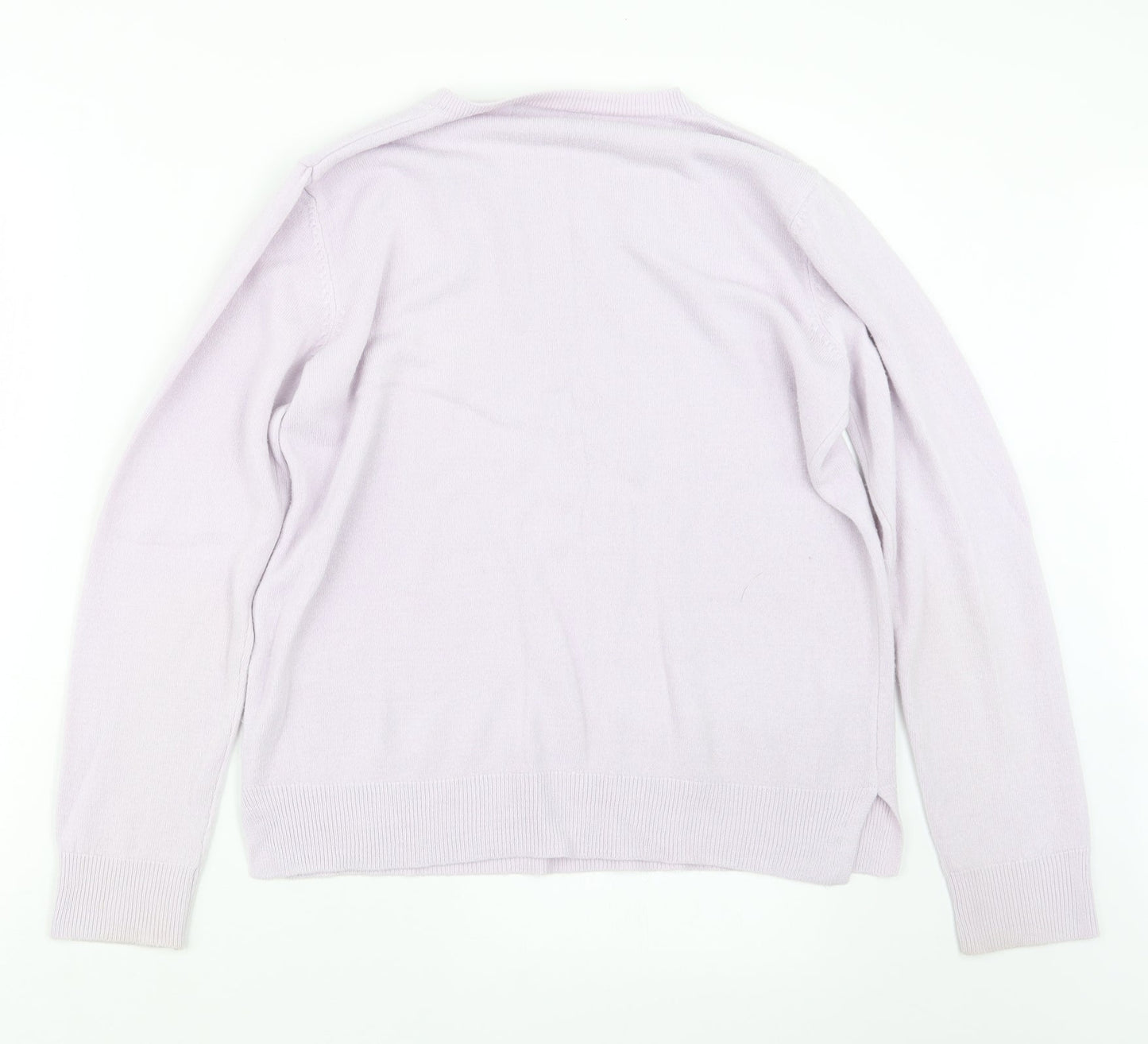 Womens UK Size 12 Marks and Spencer Purple Pullover Jumper