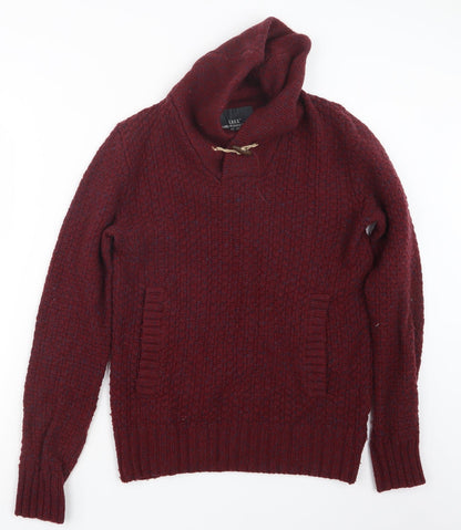 Mens UK Size S H&M Red Pullover Sweatshirt