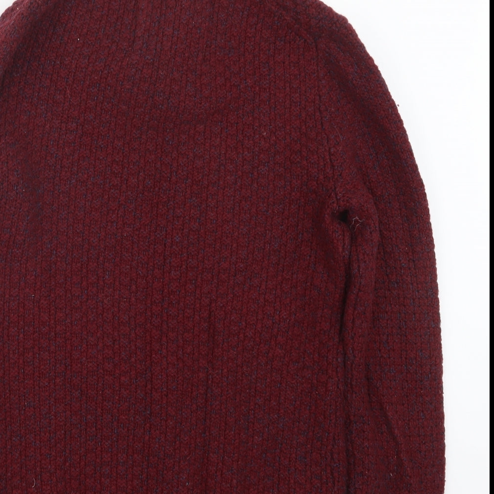 Mens UK Size S H&M Red Pullover Sweatshirt