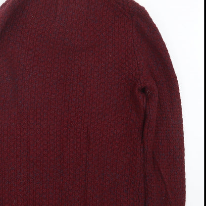 Mens UK Size S H&M Red Pullover Sweatshirt