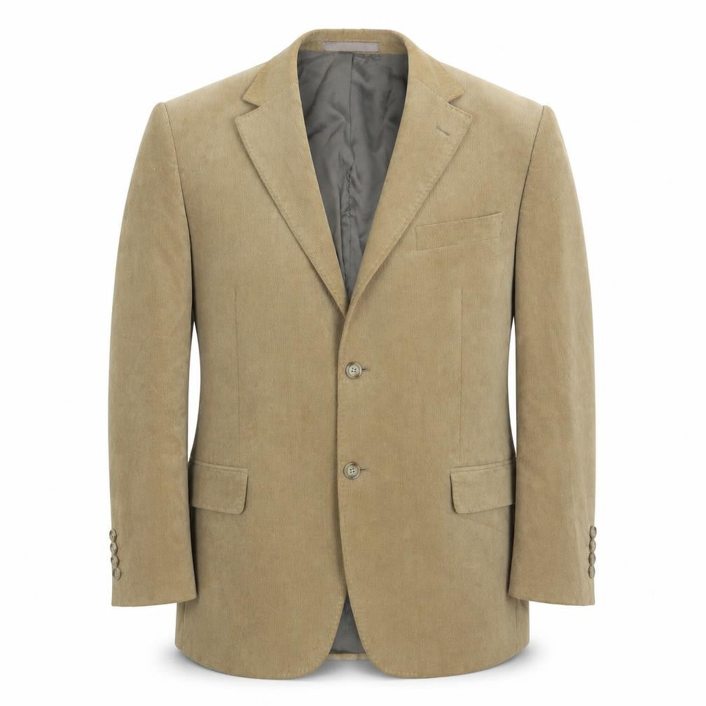 Mens UK Size 42 Marks and Spencer Regular Beige Suit Jacket