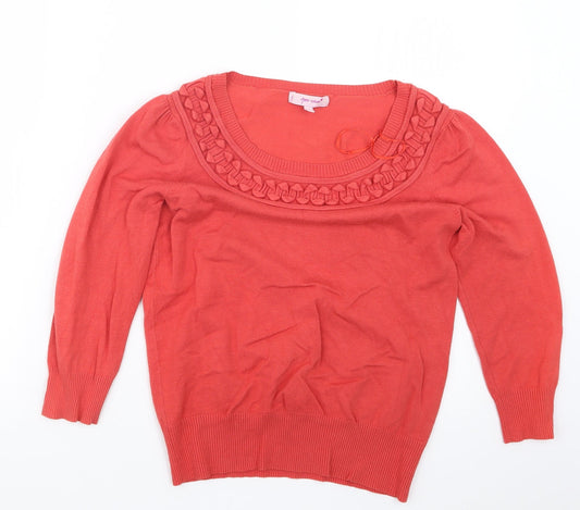 Womens UK Size 12 Per Una Pink Pullover Jumper