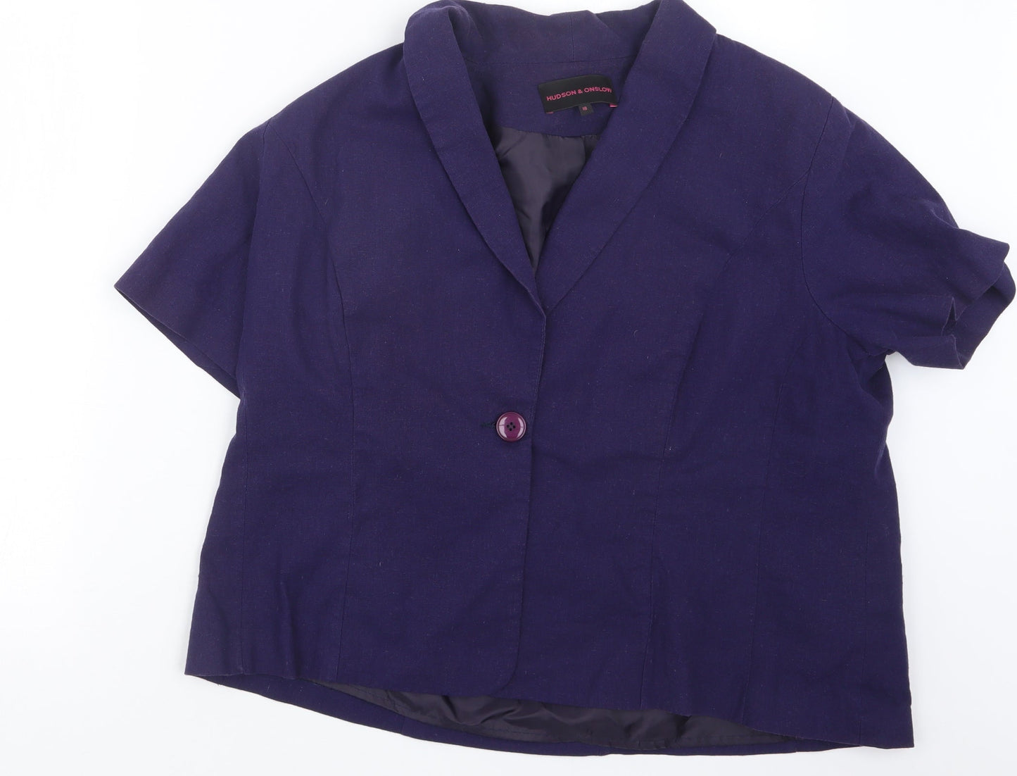 Womens UK Size 18 Hudson & Onslow Blue Jacket