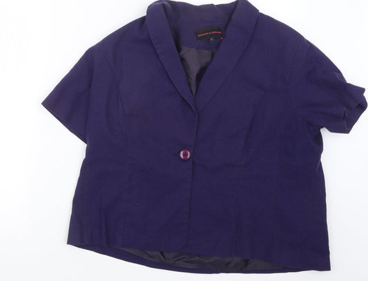 Womens UK Size 18 Hudson & Onslow Blue Jacket