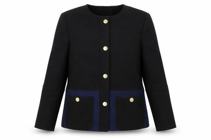 Womens UK Size 10 H&M Black Jacket