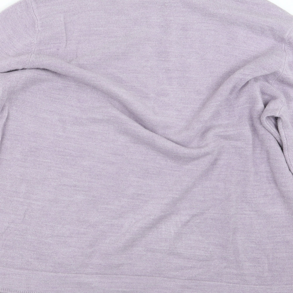 Womens UK Size M BM Purple Pullover Jumper