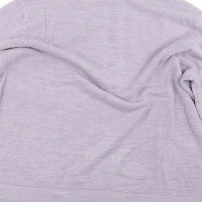 Womens UK Size M BM Purple Pullover Jumper