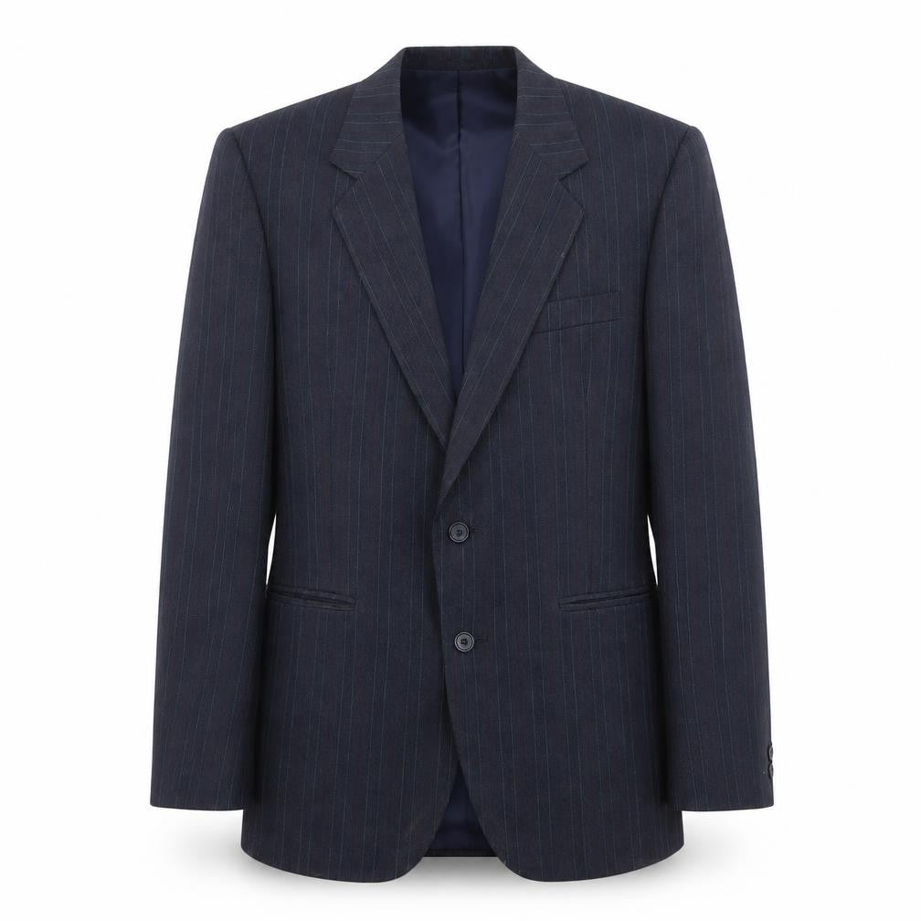 Front view of Men's Club men’s blue jacket suit jacket, size 36