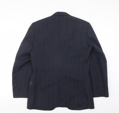 Men's Club Mens Blue   Jacket Suit Jacket Size 36