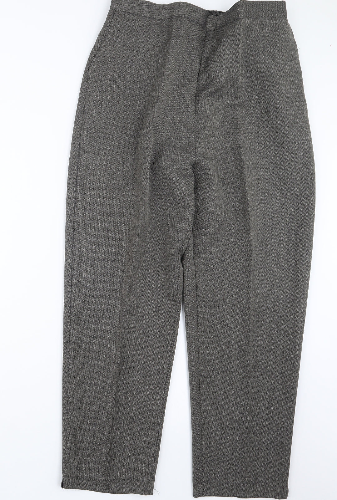 Womens UK Size 30 in Preworn Regular Fit  Brown Trousers