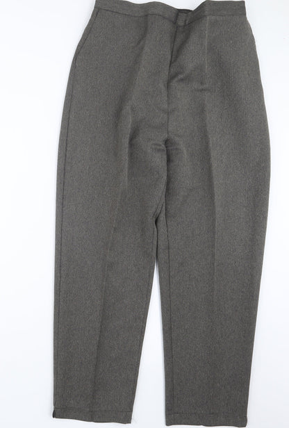 Womens UK Size 30 in Preworn Regular Fit  Brown Trousers