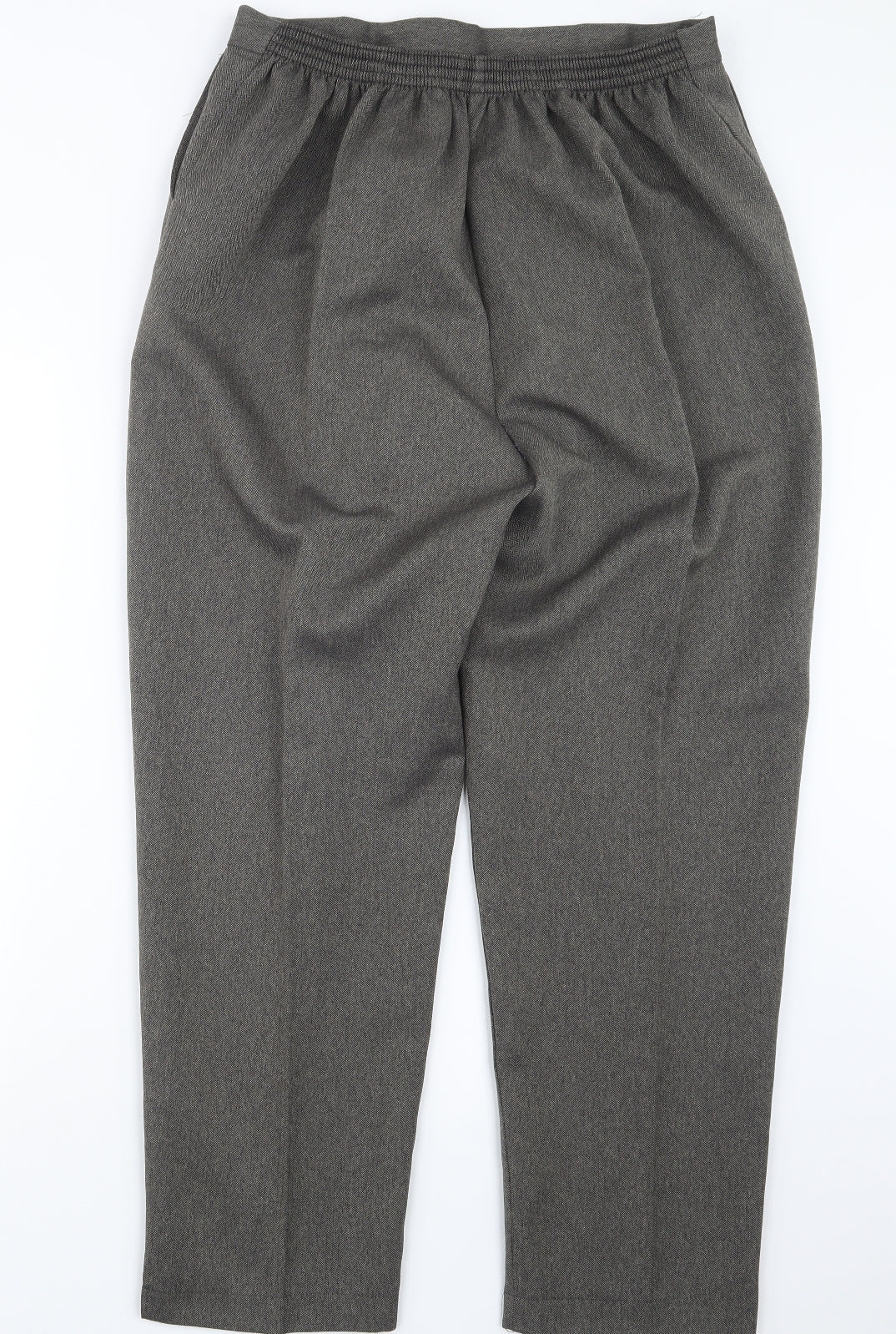 Womens UK Size 30 in Preworn Regular Fit  Brown Trousers
