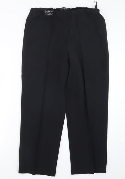 Classic Womens Black   Trousers  Size 12 L26 in