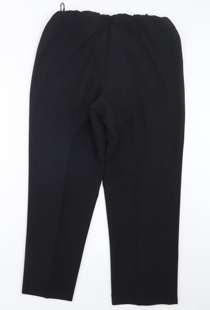 Classic Womens Black   Trousers  Size 12 L26 in