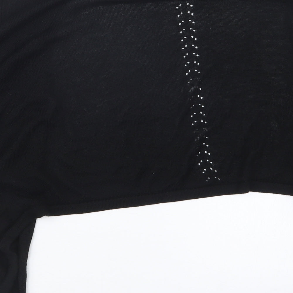 Primark Womens Black   Cardigan Jumper Size 14