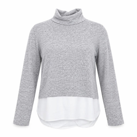 Atmosphere Womens Grey   Pullover Jumper Size 8