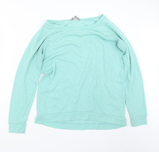 Rubbish Womens Green   Pullover Jumper Size M
