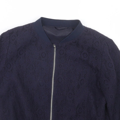 Nutmeg Girls Blue  Lace Jacket  Size 9-10 Years