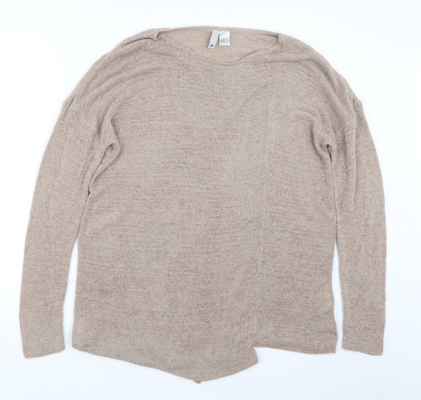 Womens UK Size M Divided by H&M Beige Pullover Jumper