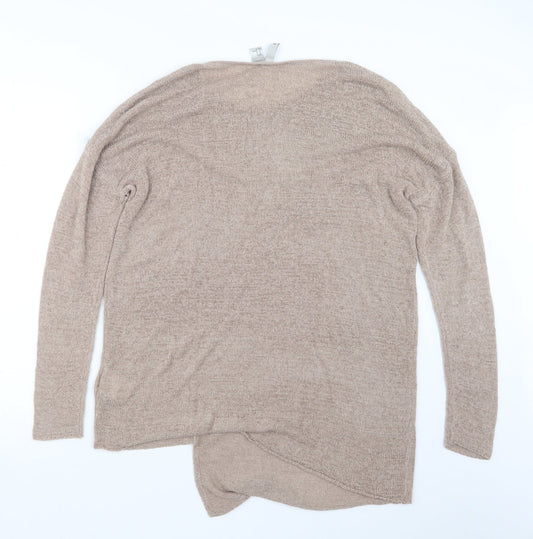 Divided by H&M Womens Beige  Knit Pullover Jumper Size M
