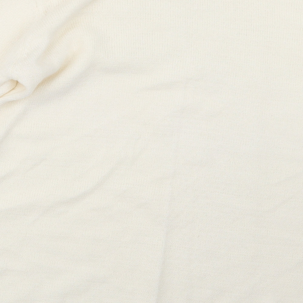 Womens UK Size M BM Ivory Pullover Jumper