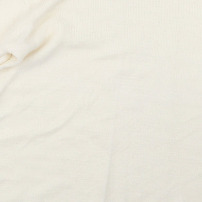 Womens UK Size M BM Ivory Pullover Jumper