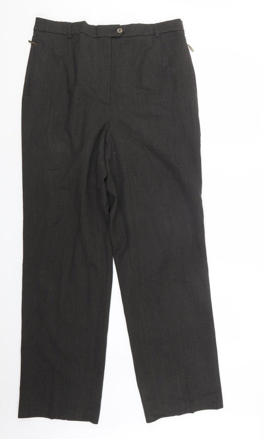 GARDEUR Womens Grey   Trousers  Size 33 in L30 in