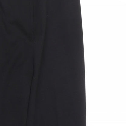 dacron Womens Black   Trousers  Size 14 L30 in