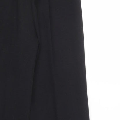 dacron Womens Black   Trousers  Size 14 L30 in