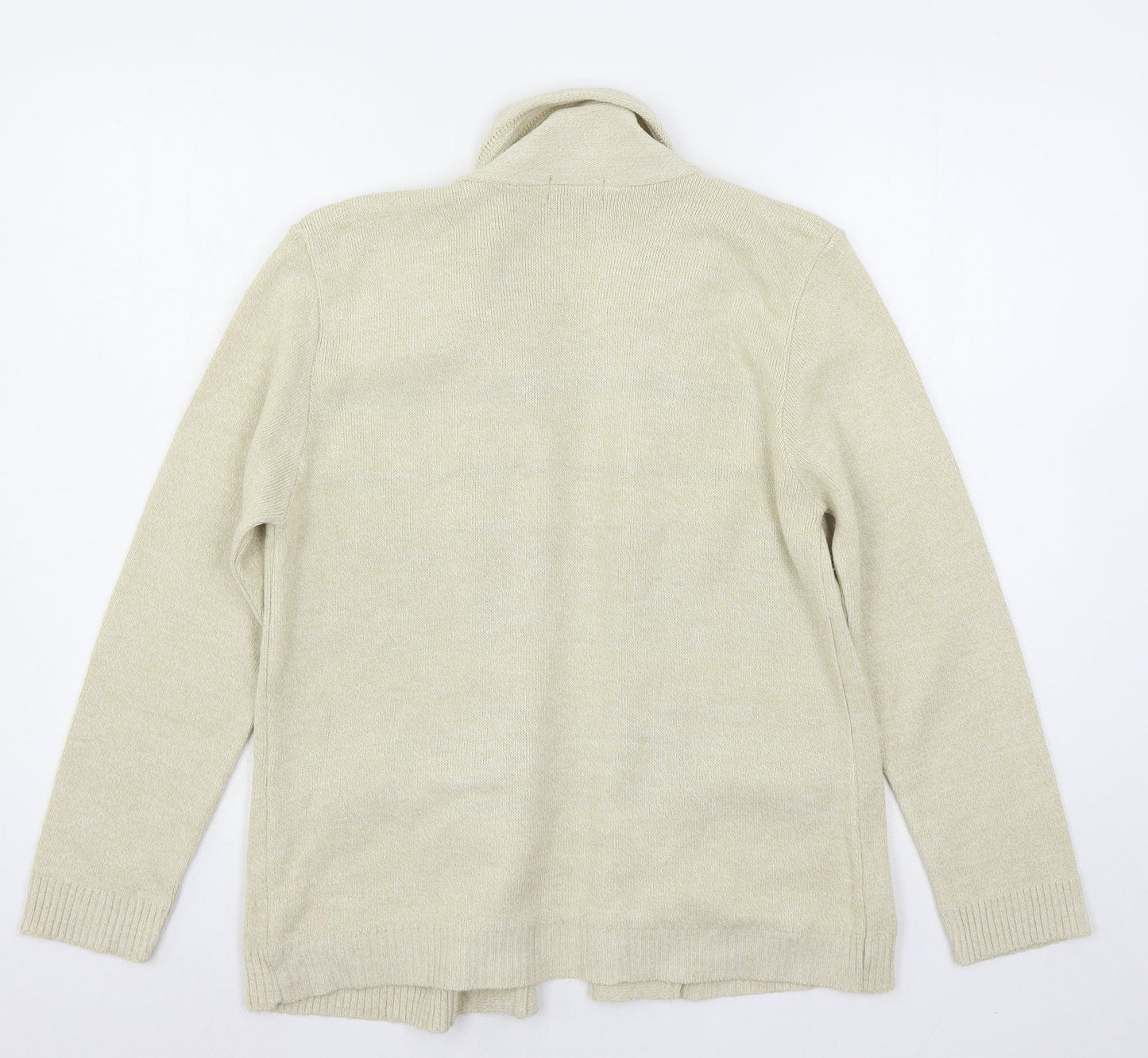 Hand to Hand Womens Ivory Striped Knit Pullover Jumper Size S