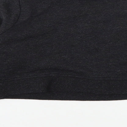 Miss E-vie Girls Grey  Jersey Pullover Sweatshirt Size 9-10 Years  - Believe