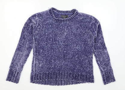 Primark Womens Blue  Knit Pullover Jumper Size 4