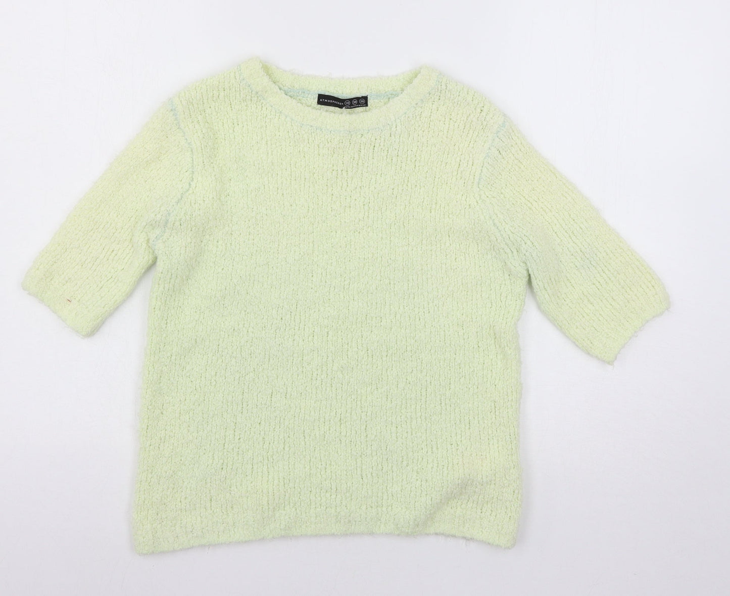 Atmosphere Womens Yellow  Knit Pullover Jumper Size 10