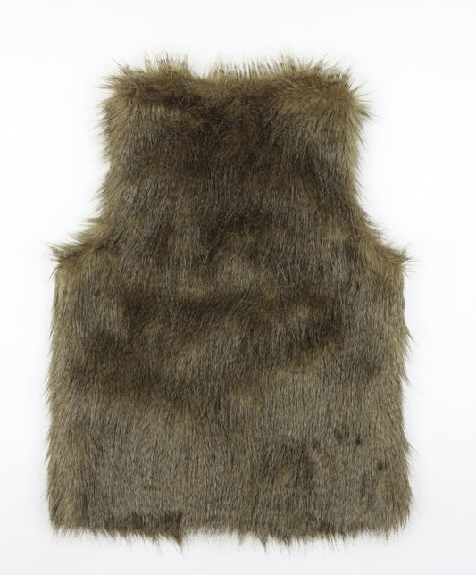 Avenue Womens Brown   Jacket Coat Size 8