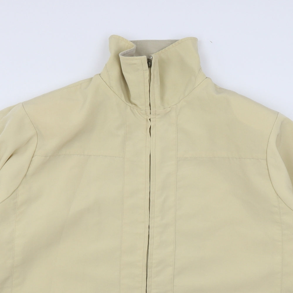 J Womens Yellow   Jacket  Size 16
