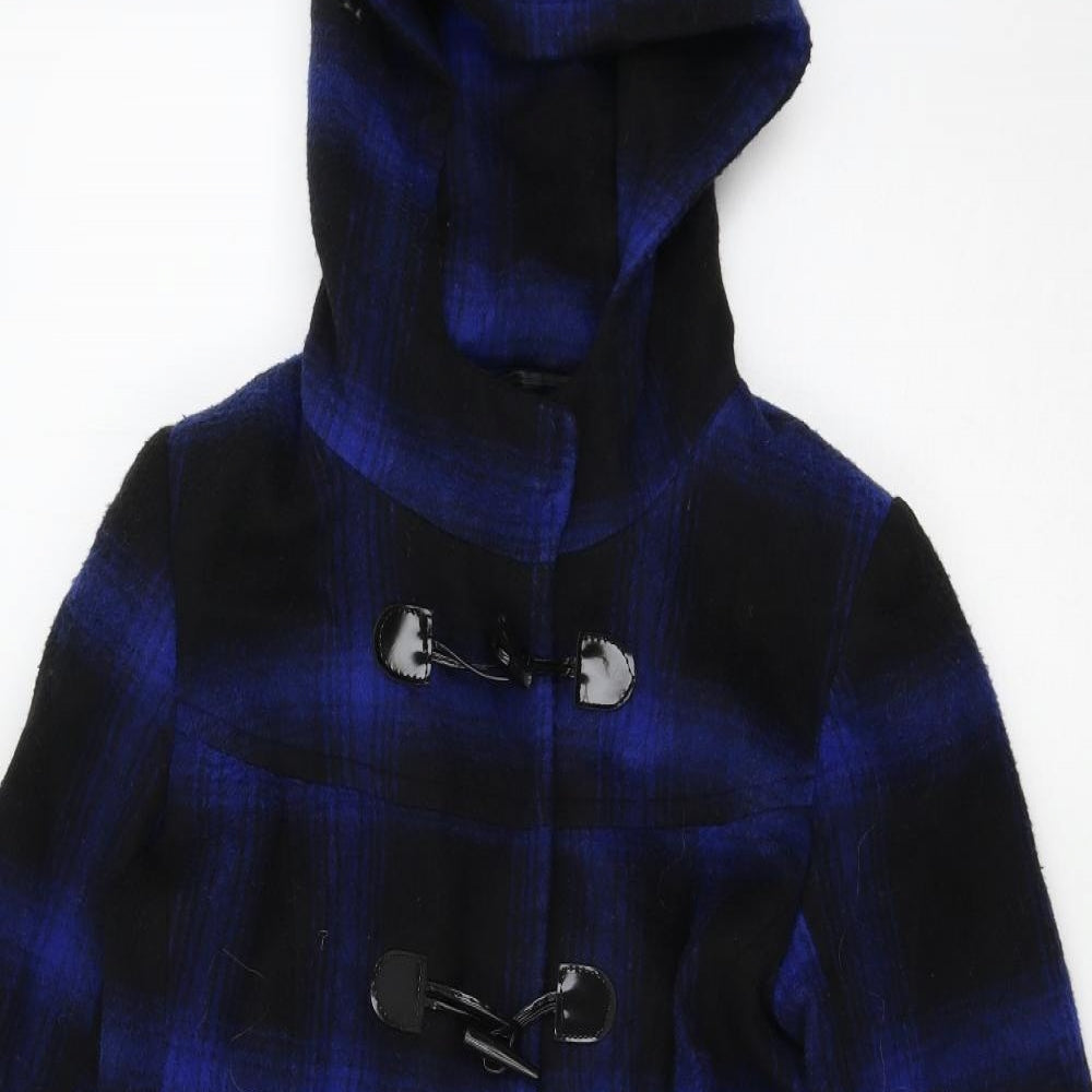 Womens UK Size 8 Be Beau Black Parka Coat
