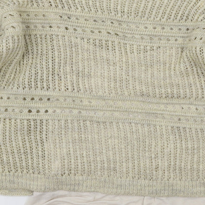 GIULIA Womens Ivory  Knit Pullover Jumper Size L