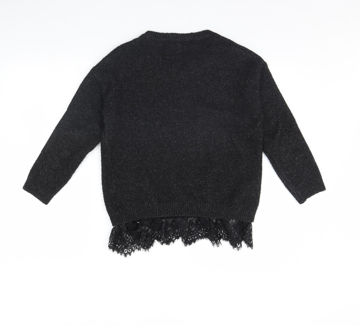 Womens UK Size 10 Atmosphere Black Pullover Jumper