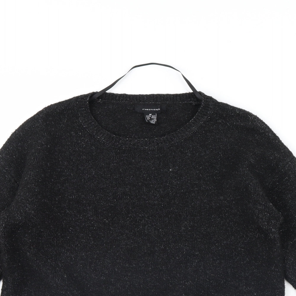 Womens UK Size 10 Atmosphere Black Pullover Jumper