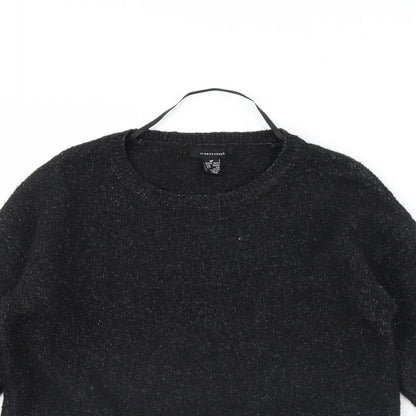 Womens UK Size 10 Atmosphere Black Pullover Jumper
