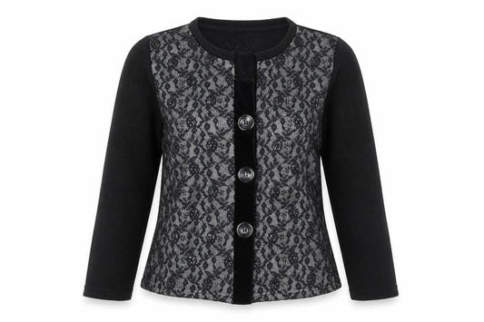Womens UK Size L m&S Black Jacket