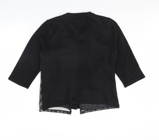 Womens UK Size L m&S Black Jacket